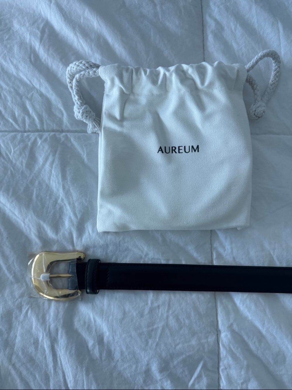 AUREUM black leather women’s belt